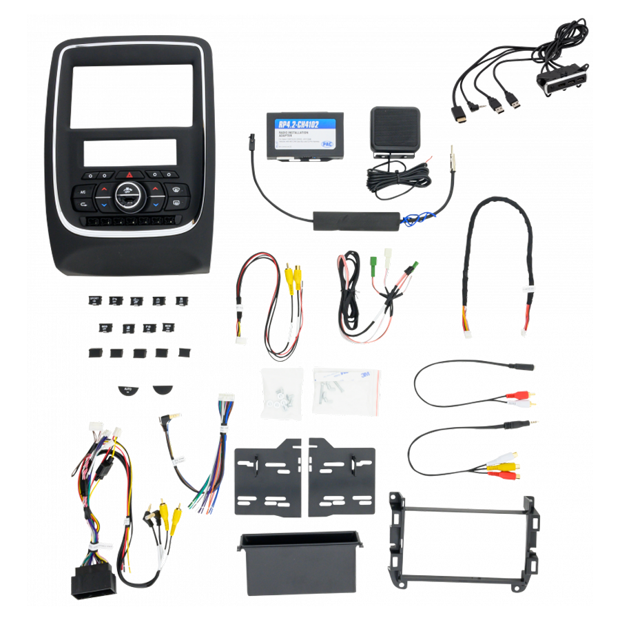 pac durango radio installation kit 2