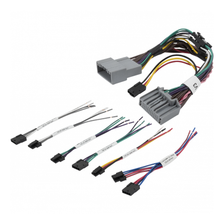 pac honda audio harness lphhd04