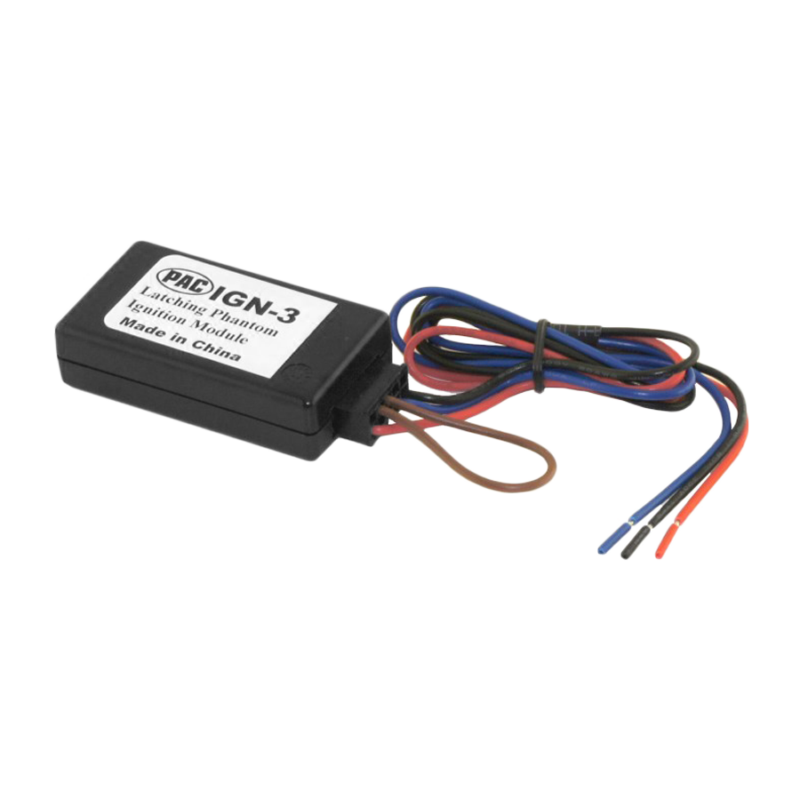 pac ign 3 ignition module