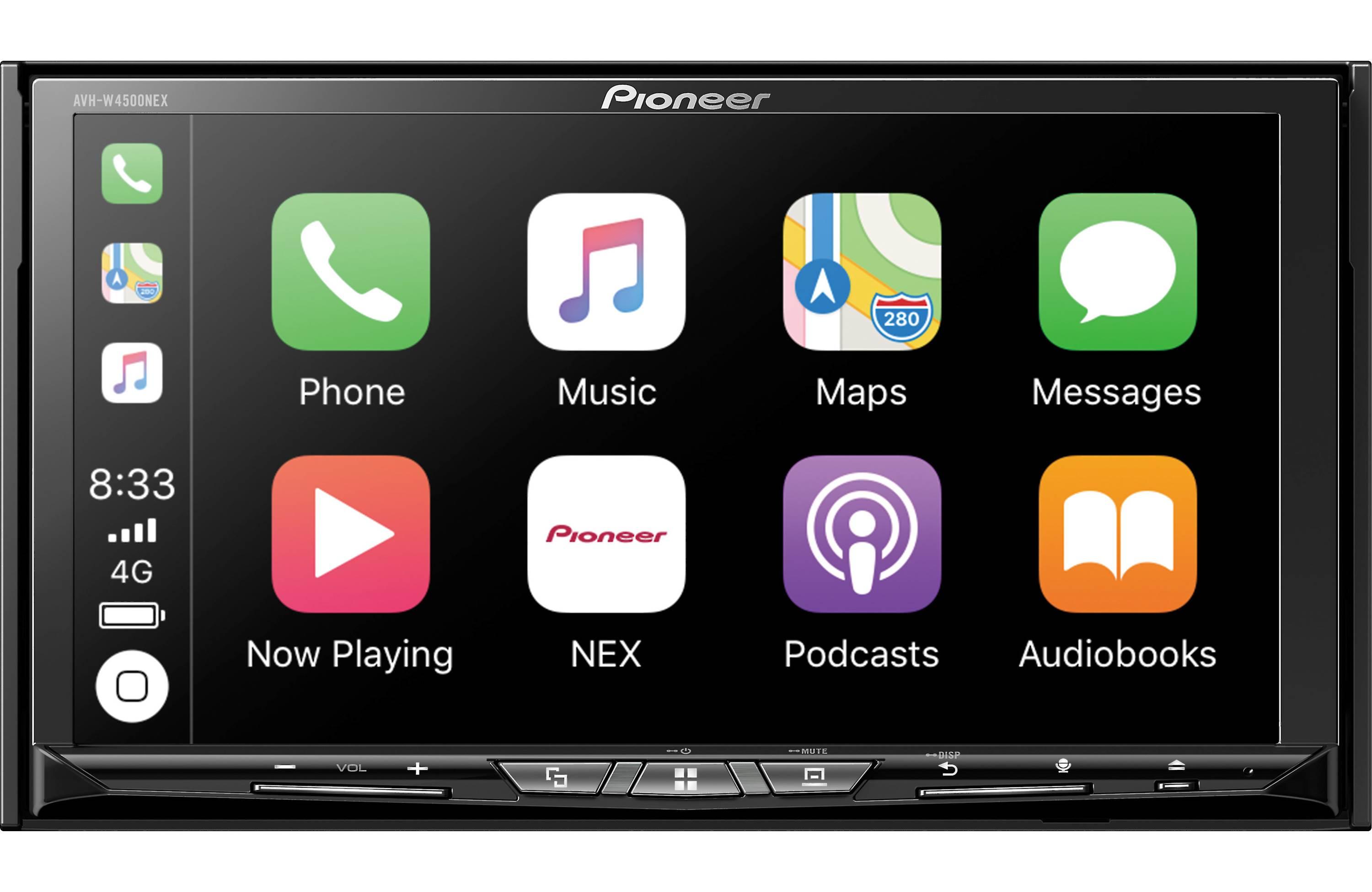 pioneer AVH-W4500NEX carplay radio