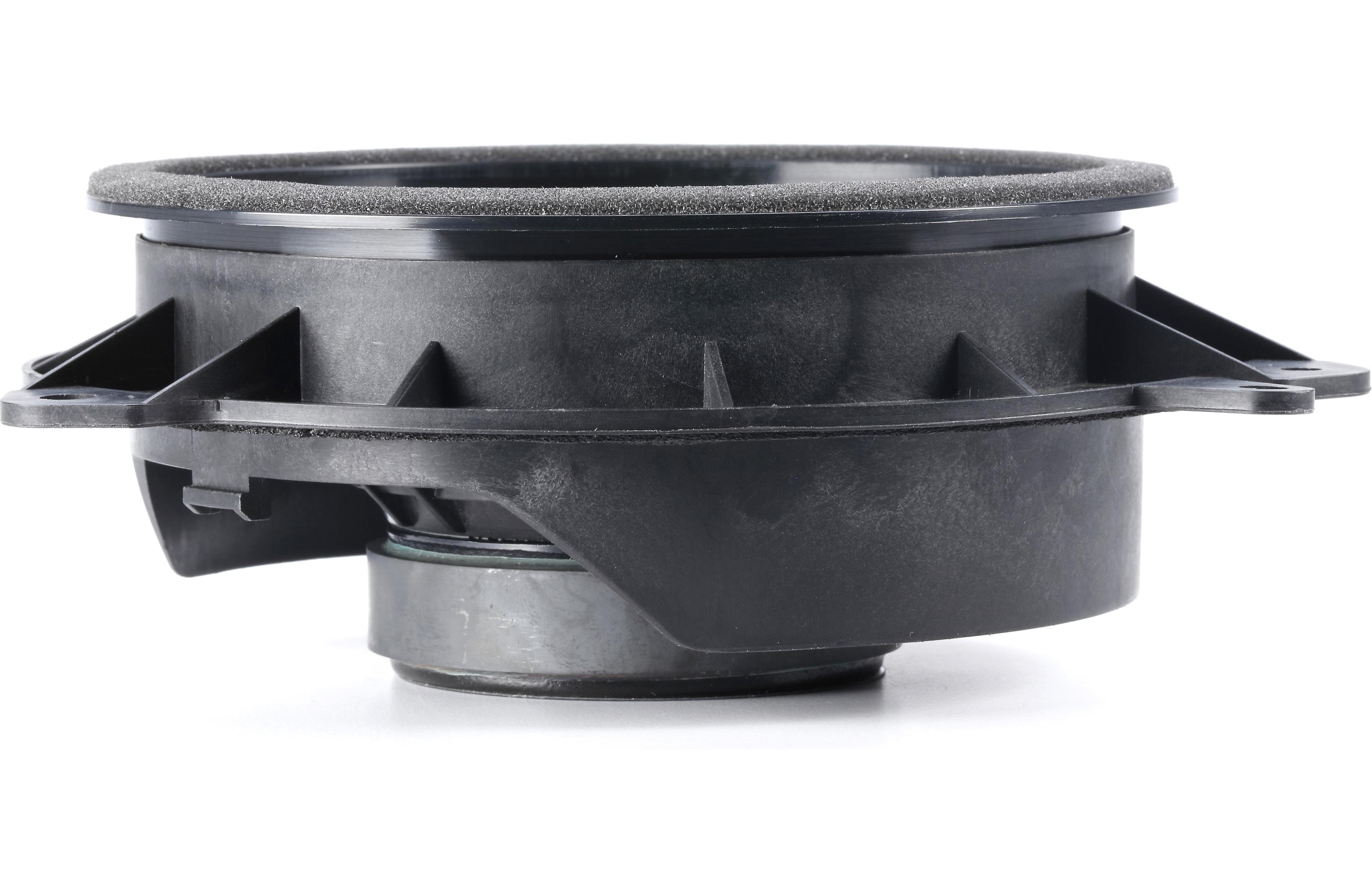 Picture of a component car speaker on a white background