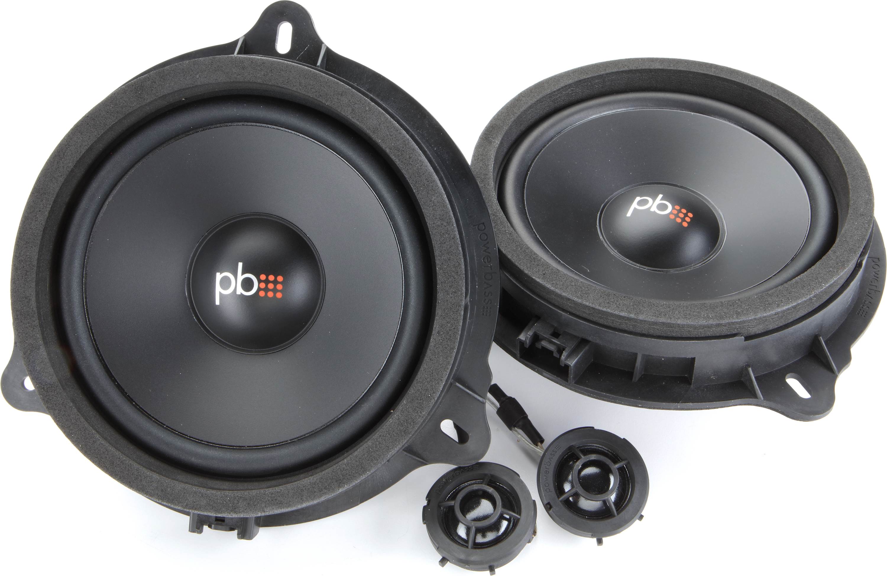 Picture of speakers on the white background