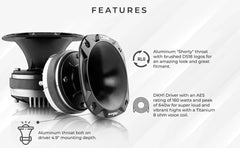 pro dkh1s marine speaker horn driver DELAWARE