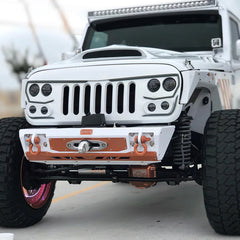 pro led grille 07 18 wrangler bear de