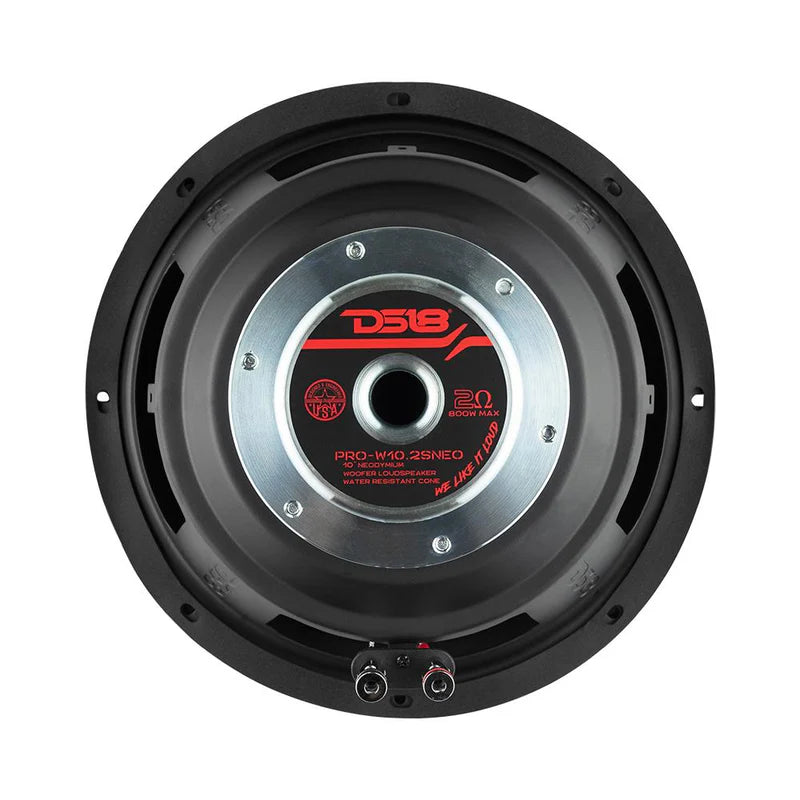 pro w10 2sneo marine subwoofer bear de