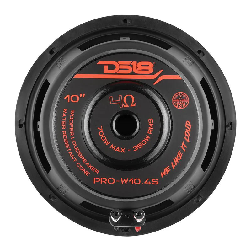 pro w10 4s marine subwoofer 10 delaware