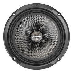 Speaker with PRV logo on a white background