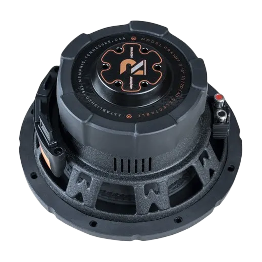 prxl10ft car subwoofer 1 2 4 ohm BEAR DE