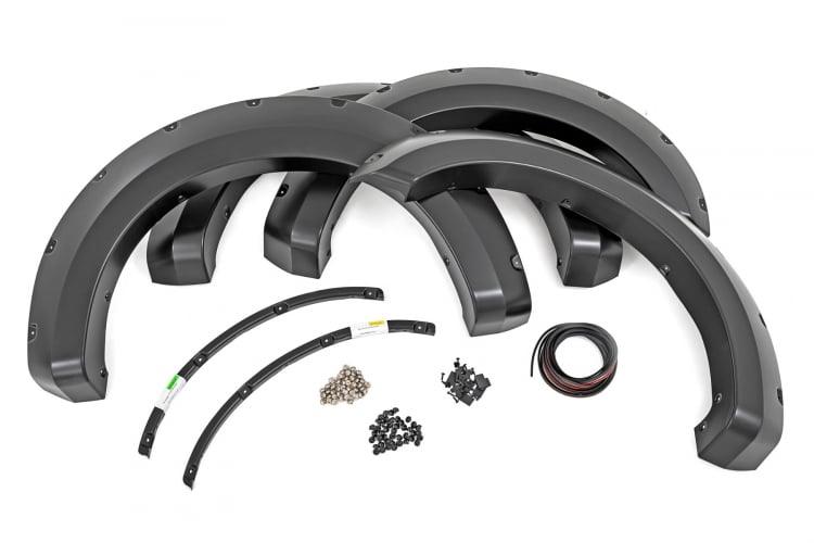 Rough Country F-F21112-M7 Pocket Fender Flares Ford Super Duty 2WD/4WD (2017-2022)