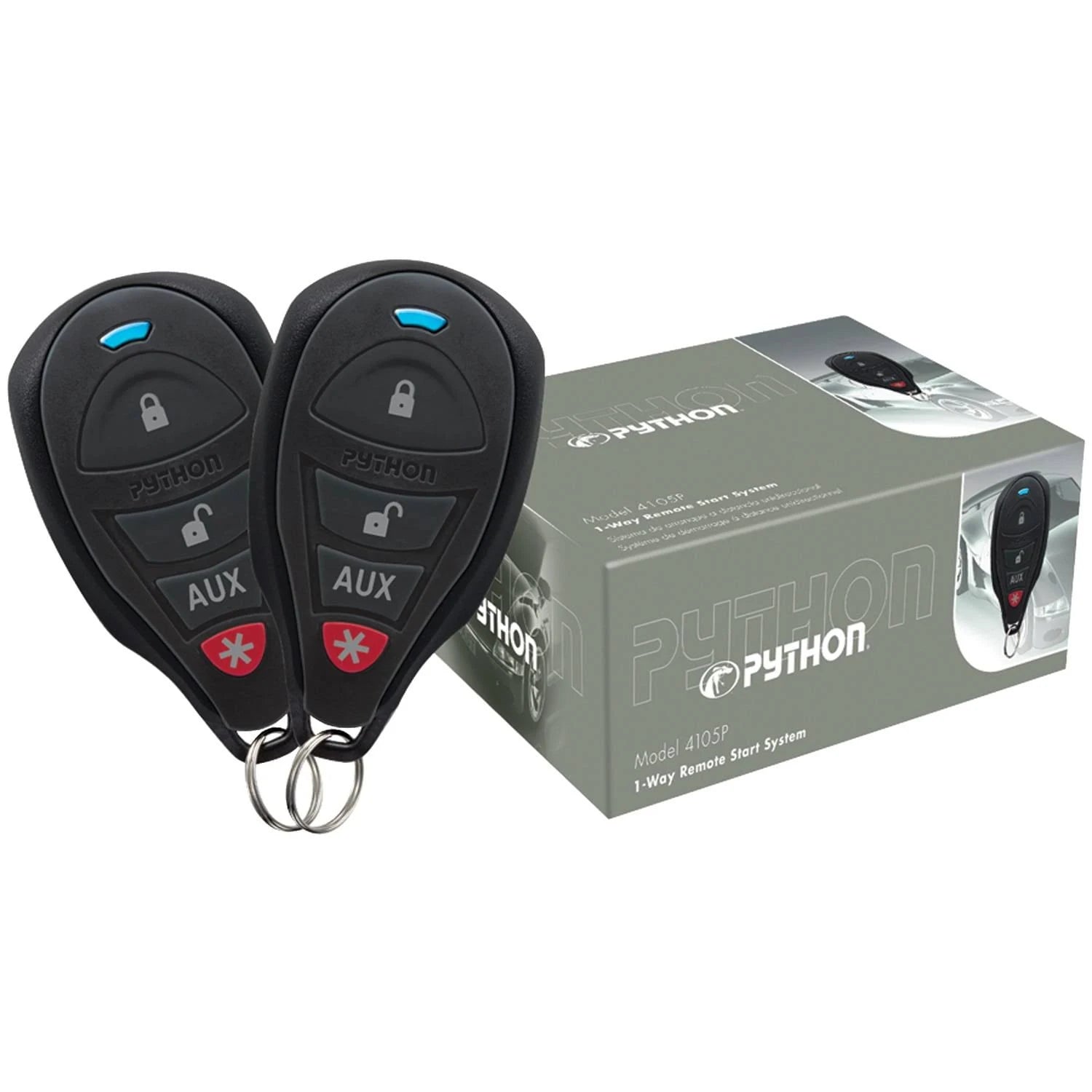 python 4105P remote start