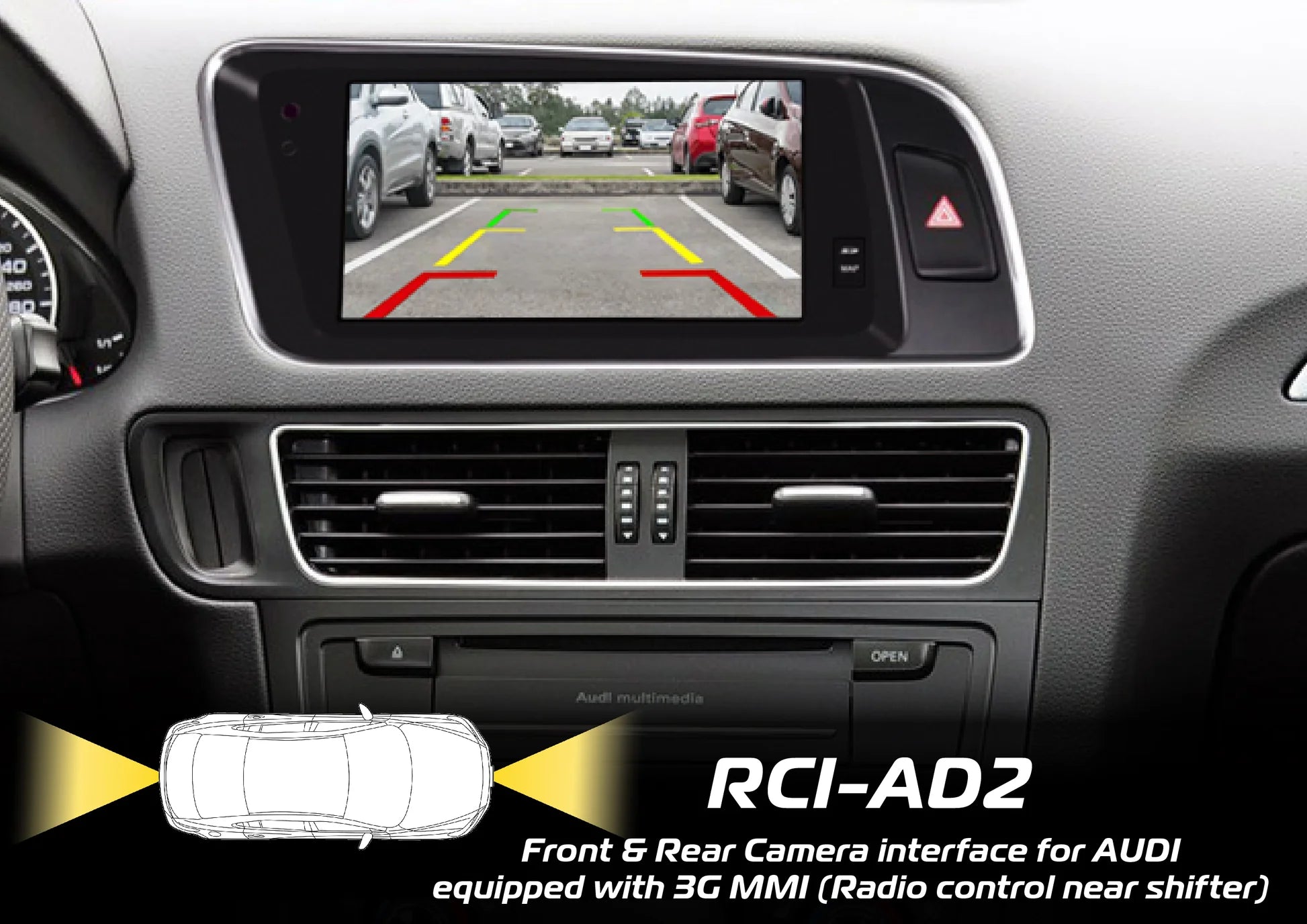 rci ad2 rear camera interface for audi