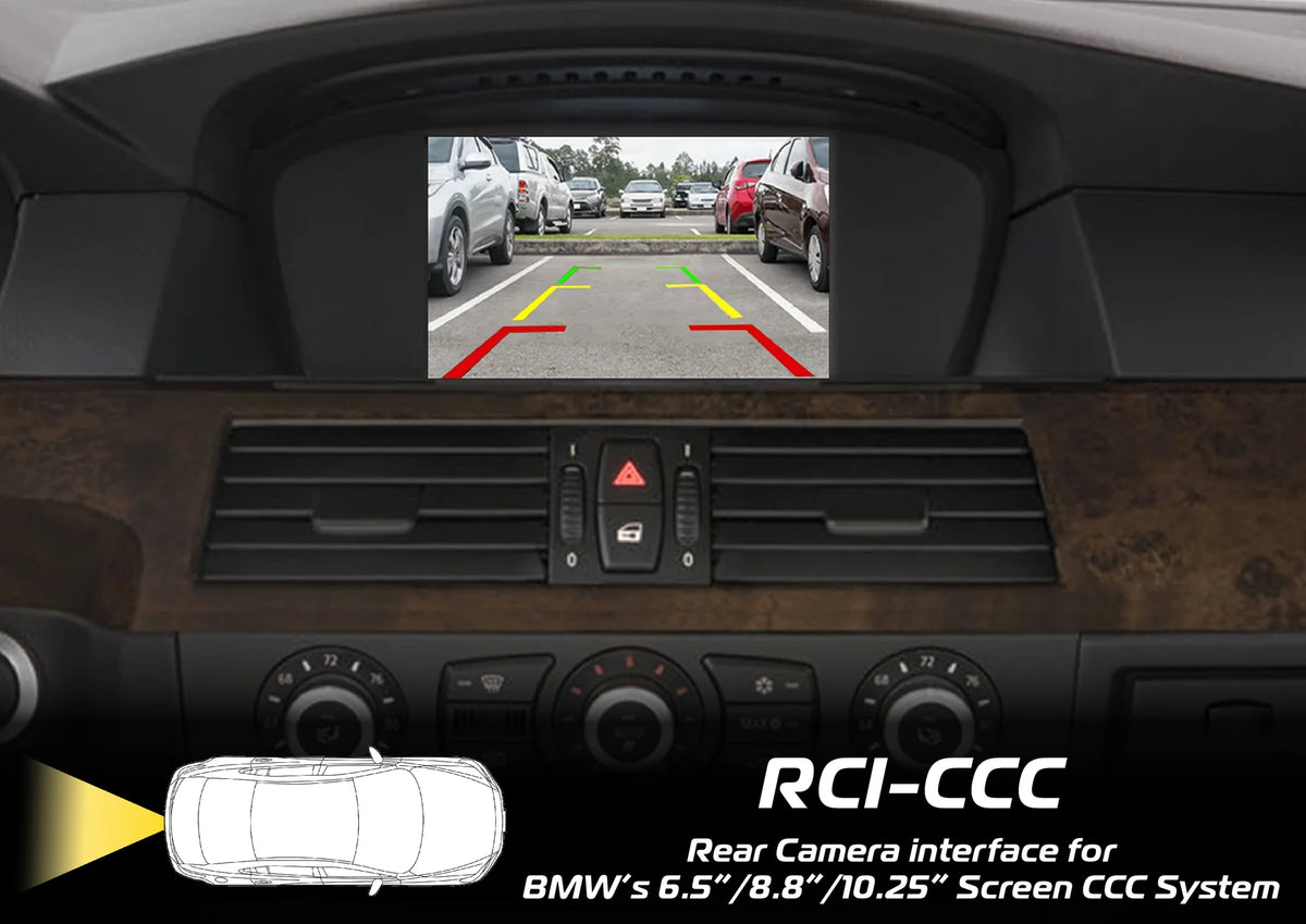 rci ccc rear camera interface bmw