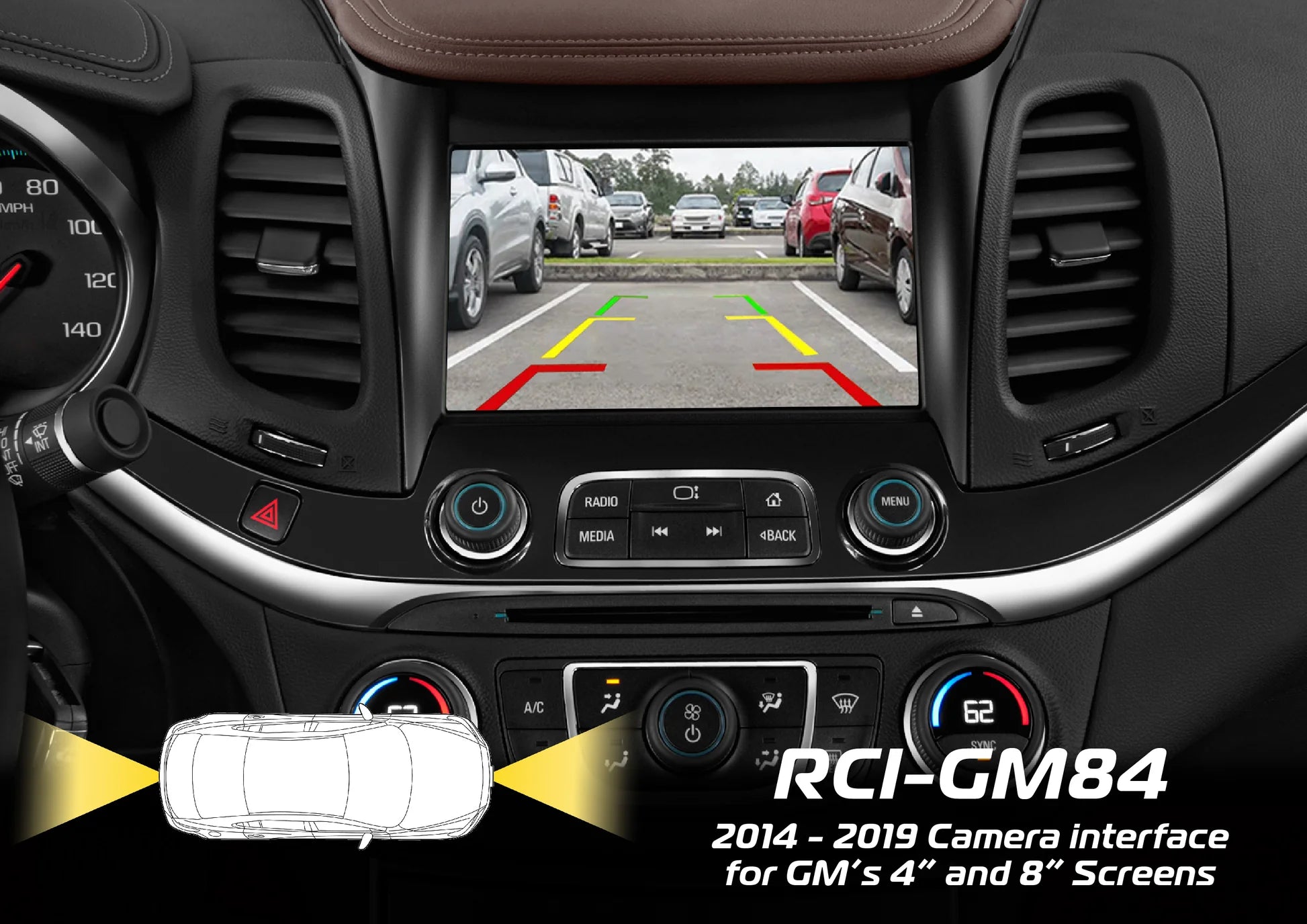 rci gm84 camera interface cadillac