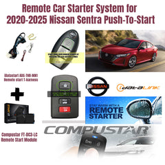 Remote Car Starter System for 2020–2025 Nissan Sentra Push-To-Start