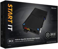 Box of a vehicle-specific remote start module with 'START IT' branding.