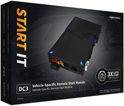 Box for a vehicle-specific remote start module with 'START IT' branding.