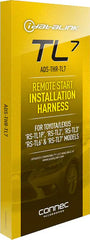Yellow packaging of a remote start installation harness for Toyota/Lexus vehicles, featuring iDataLink branding.