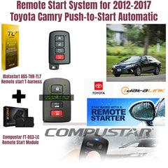 Remote Car Starter System for 2012–2017 Toyota Camry Push-to-Start Automatic