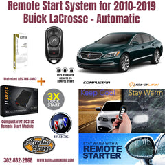 remote start Buick lacrosse 2010-2019 Delaware