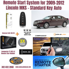 remote start Lincoln mks 2009-2012 Delaware