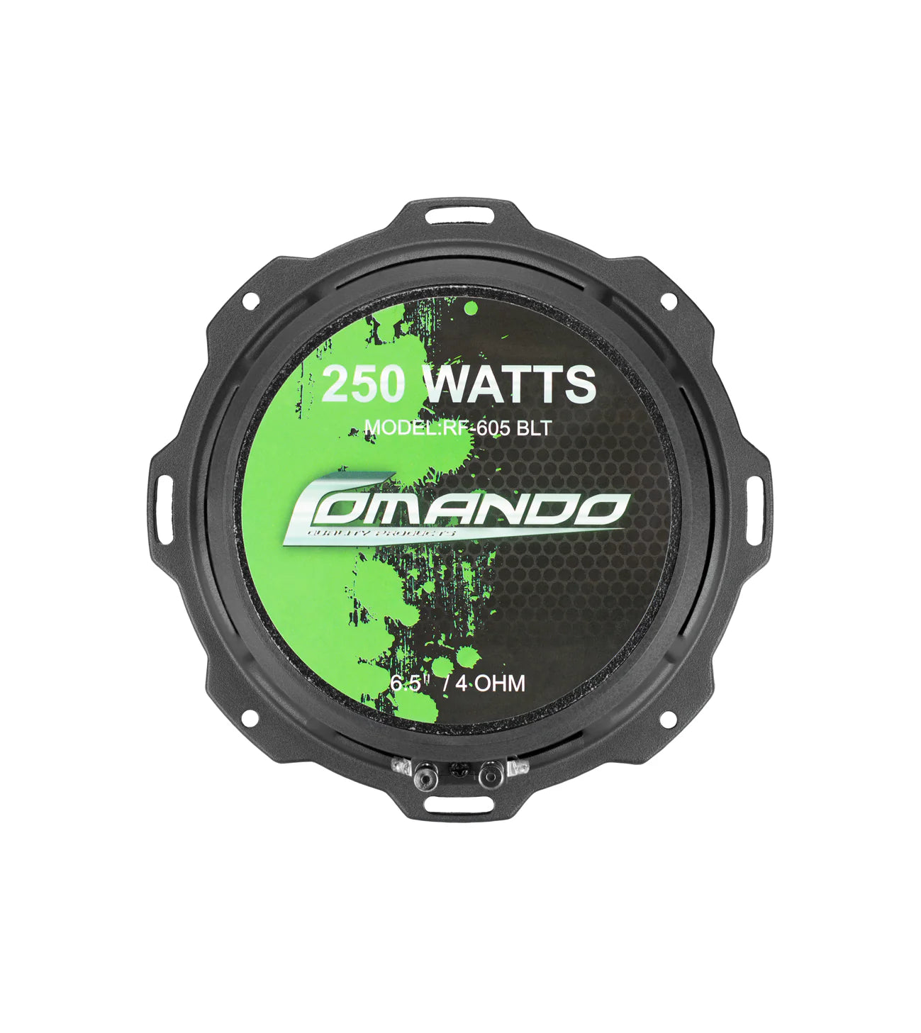 Comando RF-605BLT 6.5" 250W 4Ω Midrange Car Speakers