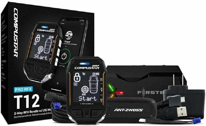rfx 2wt12 ss remote car starter