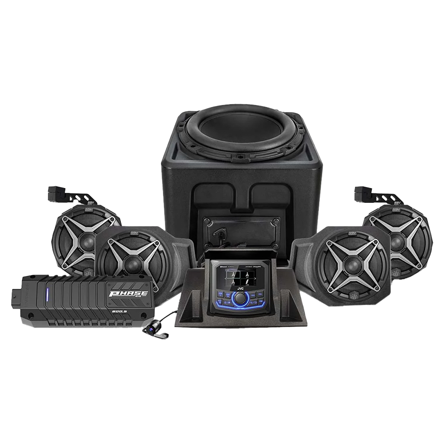 rg4 q5a1 motorcycle speaker system