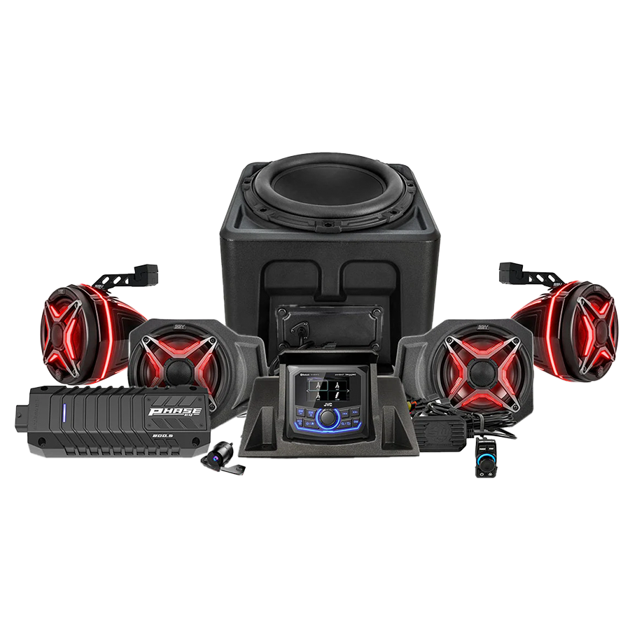 rg4 q5v1 motorcycle speaker system