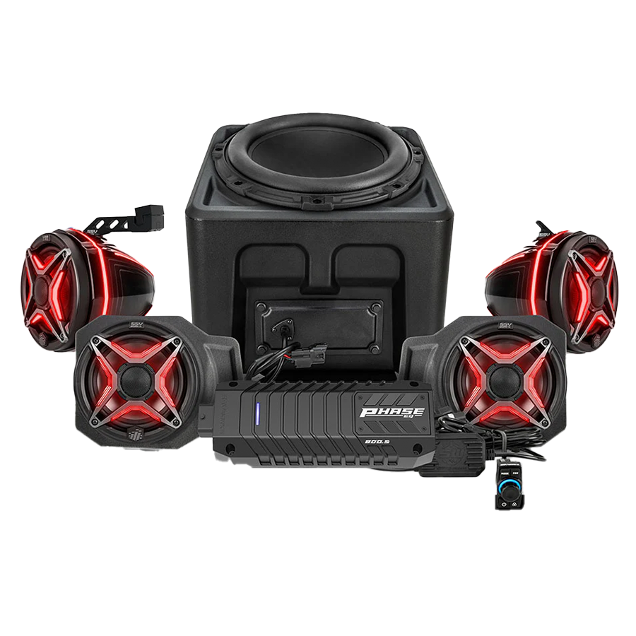 rg4 q5vrc motorcycle speaker system