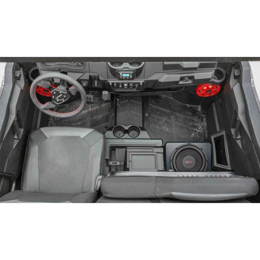 SSV Works RG4-SB10V Subwoofer Enclosure for Polaris Ranger XP1000