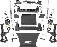 rough country 6 inch lift kit gmc sierra 1500 4wd -2019-2024