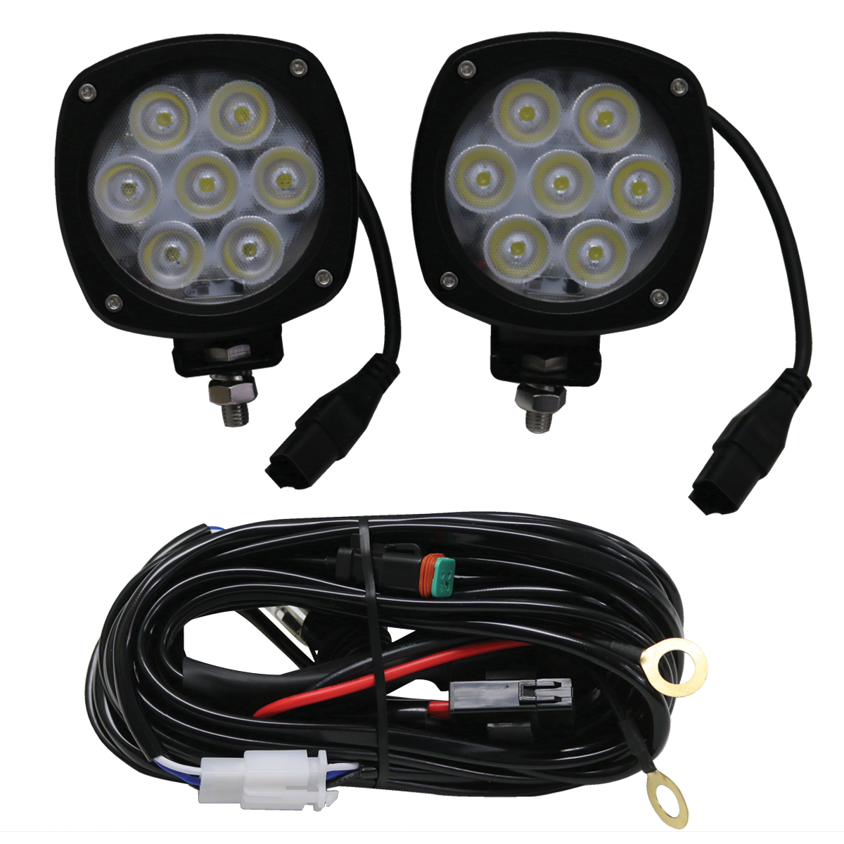 rs4cree 35w 2 led spot light