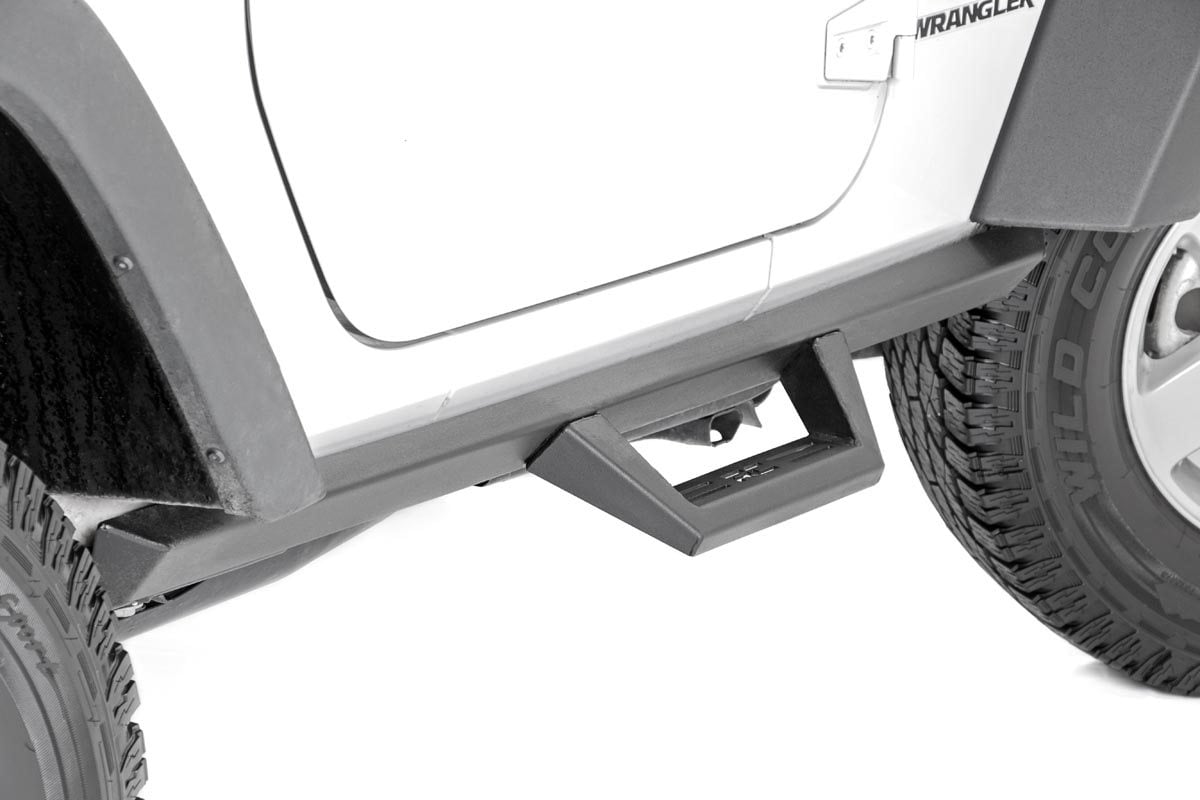 running board wrangler jk 07 18
