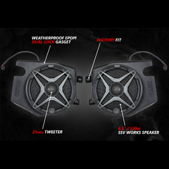 rz34 phz4arc motorcycle speaker system near me
