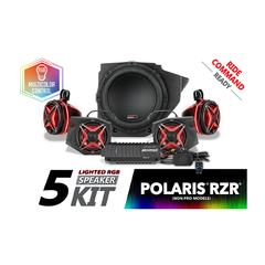 SSV Works RZ34-PHZ4VRC Speakers Package for 2014–2023 Polaris RZR