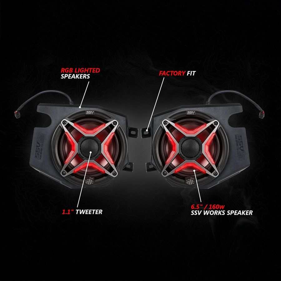 rz4 f65v motorcycle speaker