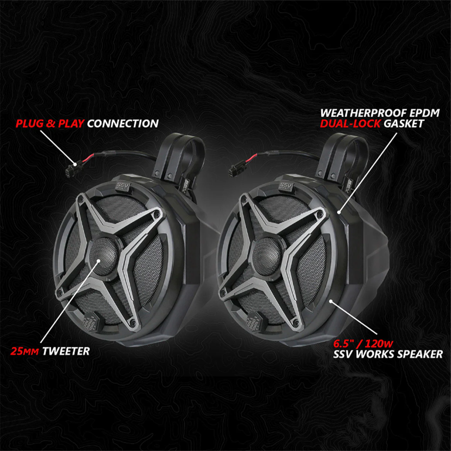 rz5 phz2a motorcycle speaker system delaware