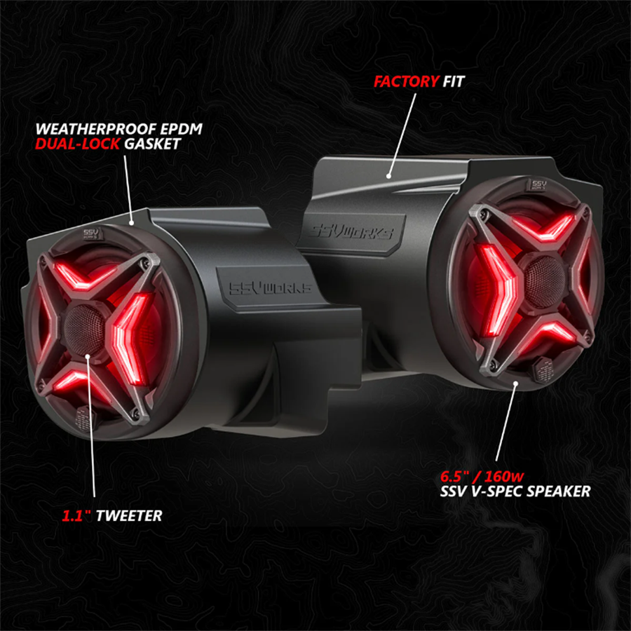 rz5 phz5v motorcycle speaker system bear de