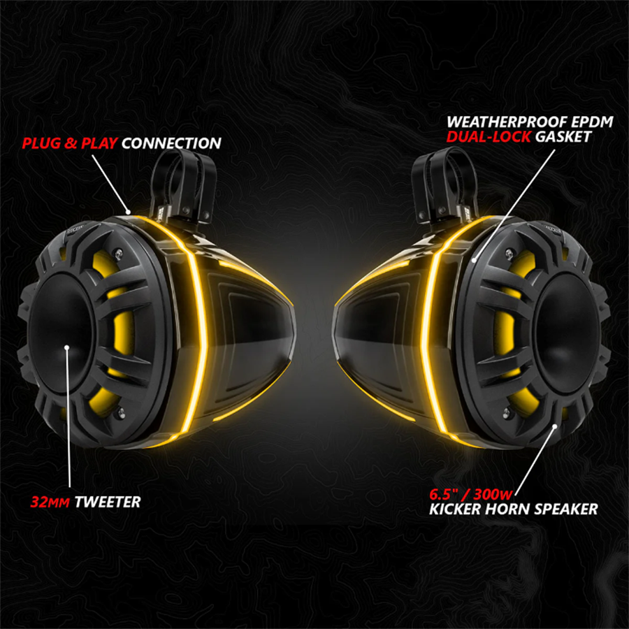 rz5 phz6kl motorcycle speaker system delaware