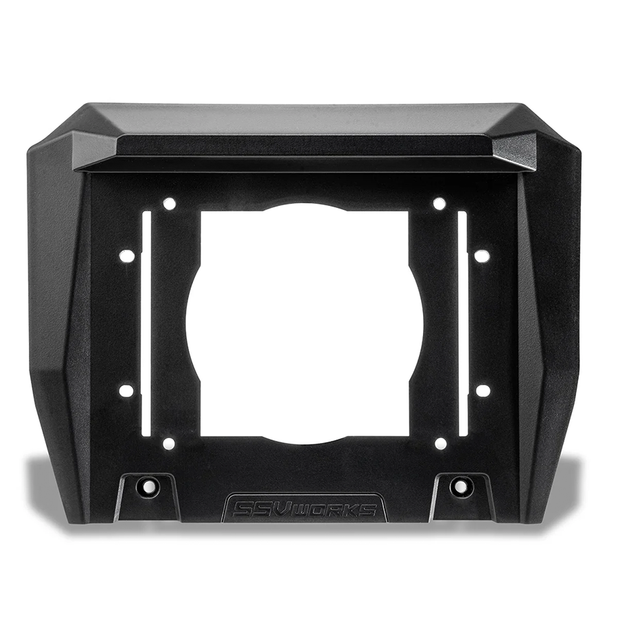 SSV Works RZ6-DMR4 Multimedia Receiver Mounting Kit for Polaris RZR