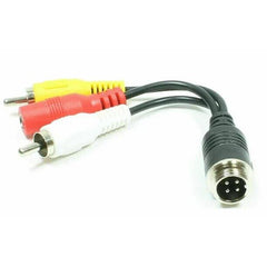 Rostra 250-8929 4-Pin DIN to RCA Output 12V DC Input