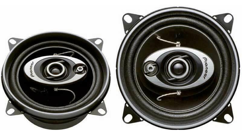 Pioneer TS-A1072R 4" Coax Speakers 3 Way (pair)