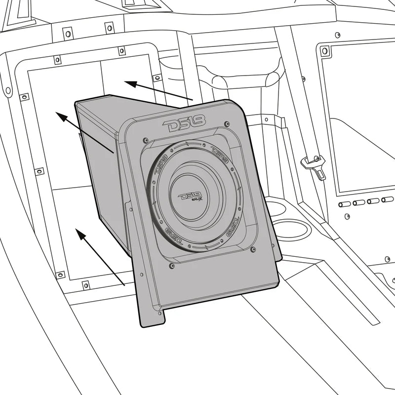 slg rsub10xlld subwoofer enclosure 10 NEAR ME