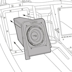 slg rsub10xlld subwoofer enclosure 10 NEAR ME