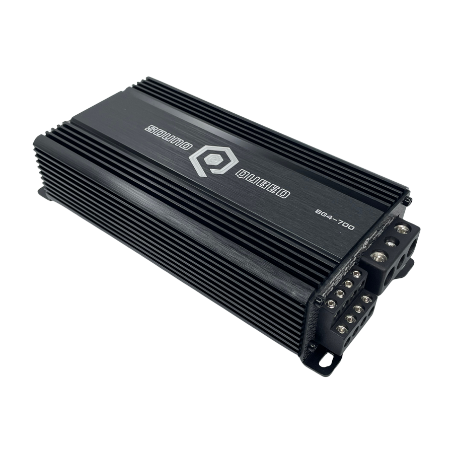 sound qubed 4 channel amplifier