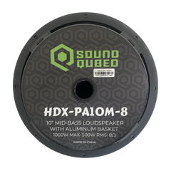soundqubed 10 inch midrange hdxpa10m8 1