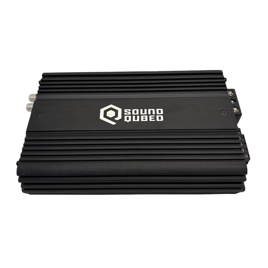 soundqubed 4 channel 2800 amplifier
