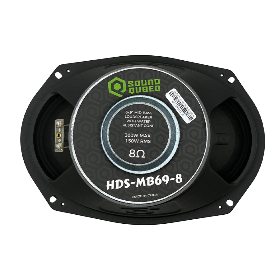 soundqubed 6x9 midbass speaker 8ohm 3