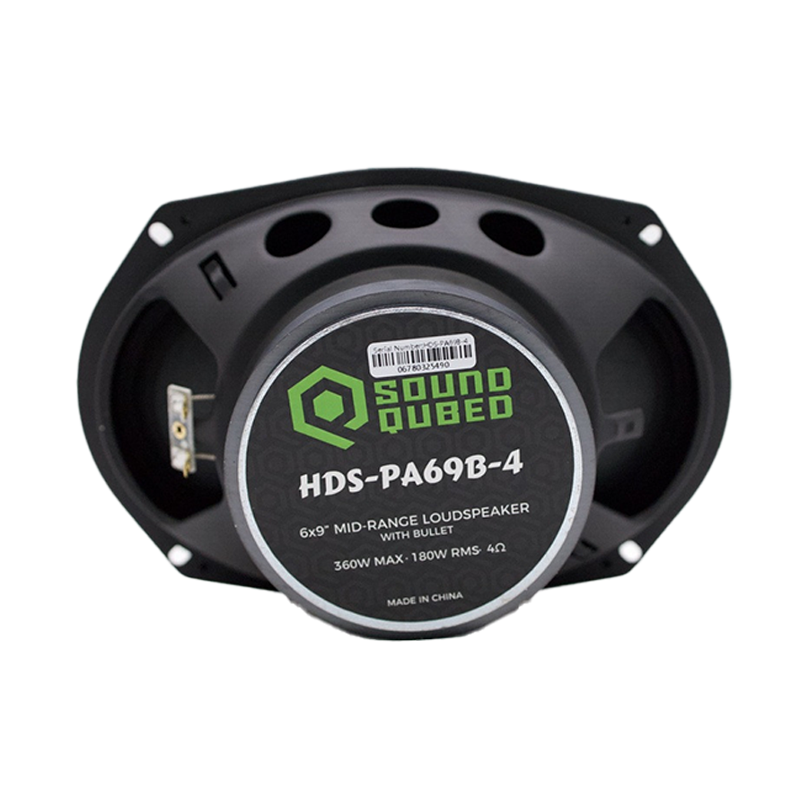 soundqubed 6x9 midrange bullet speaker 3