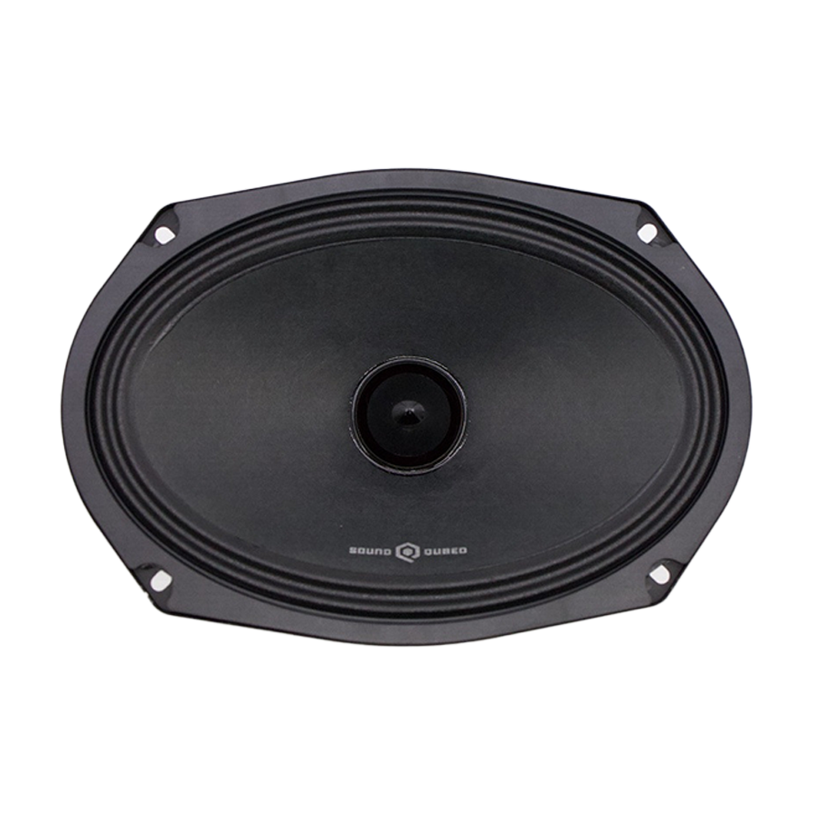 soundqubed 6x9 midrange bullet speaker